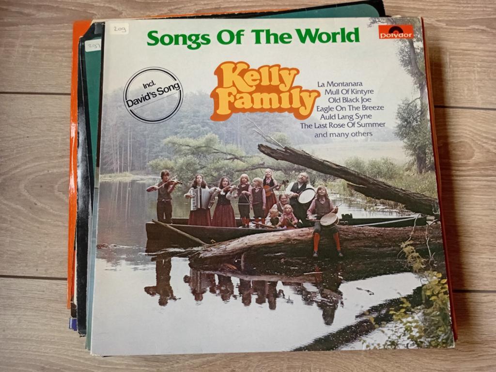 The Kelly Family - Songs Of The World LP (Polydor), Europees, Gebruikt, Ophalen of Verzenden, 1970 - 1979