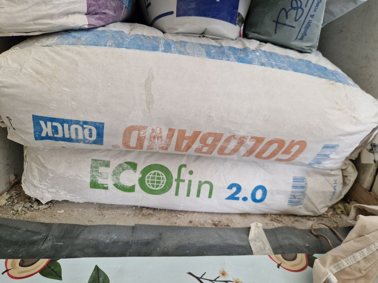 stuc zakken, Overige materialen, Nieuw, Minder dan 5 m², Ophalen