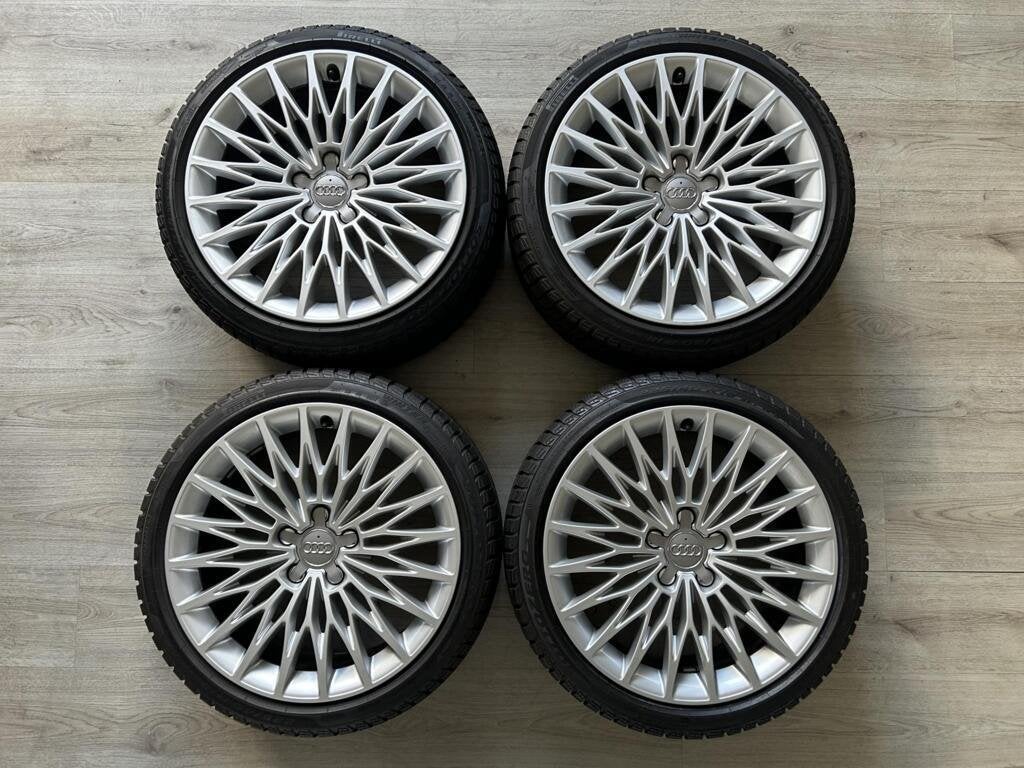Originele VW Audi A3 RS Seat Skoda 5x112 18inch velgen band, Ophalen, Gebruikt, Banden en Velgen, Winterbanden