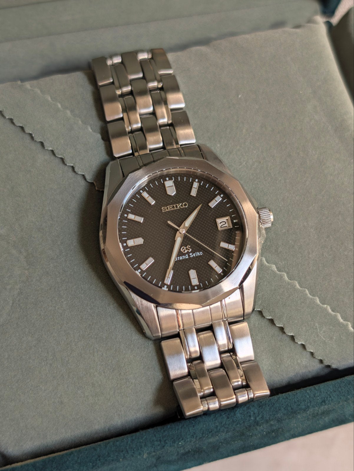 Grand Seiko SBGF001 Full Set (1997 Wako Ginza) – 8J56, Ophalen of Verzenden, Zo goed als nieuw, Staal, Seiko