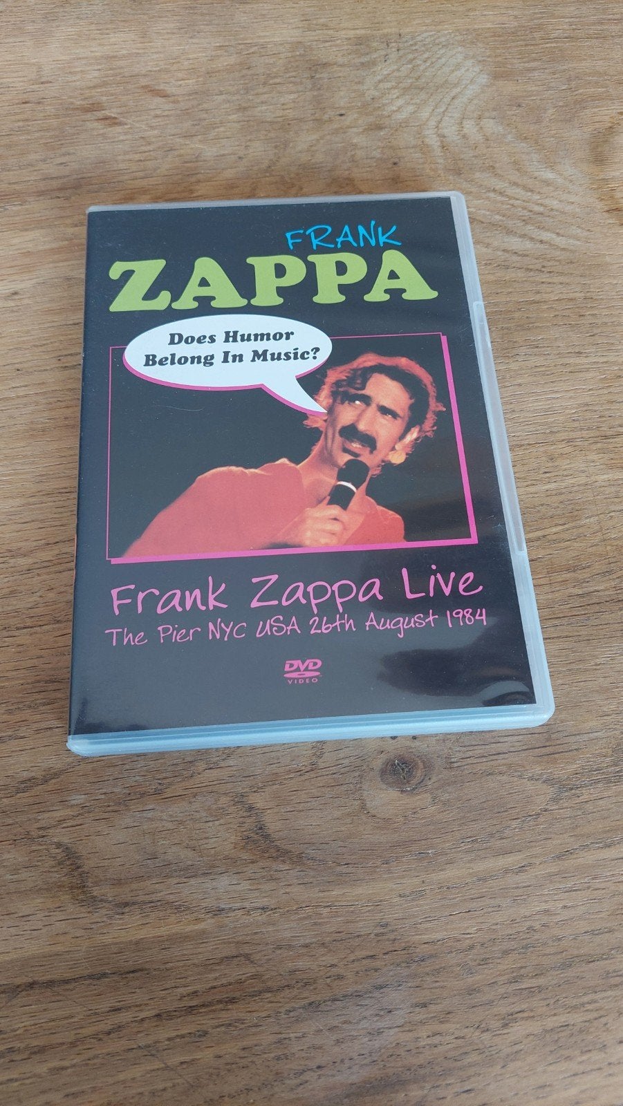 Frank Zappa live DVD., Cd's en Dvd's, Dvd's | Muziek en Concerten, Alle leeftijden, Verzenden, Zo goed als nieuw, Concert