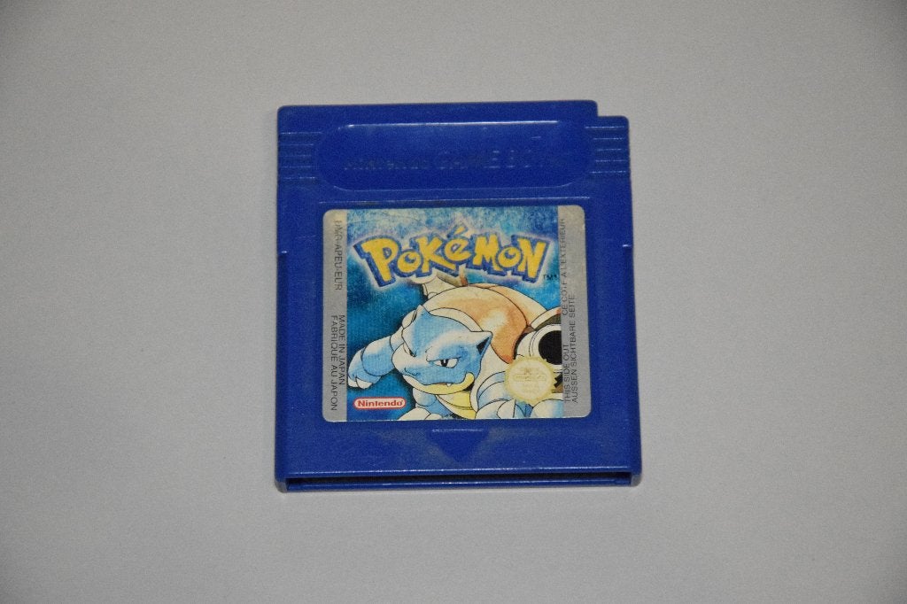 Nintendo Gameboy (Classic) : Pokémon - Blue Version, Gebruikt, 1 speler, Ophalen of Verzenden, Role Playing Game (Rpg)
