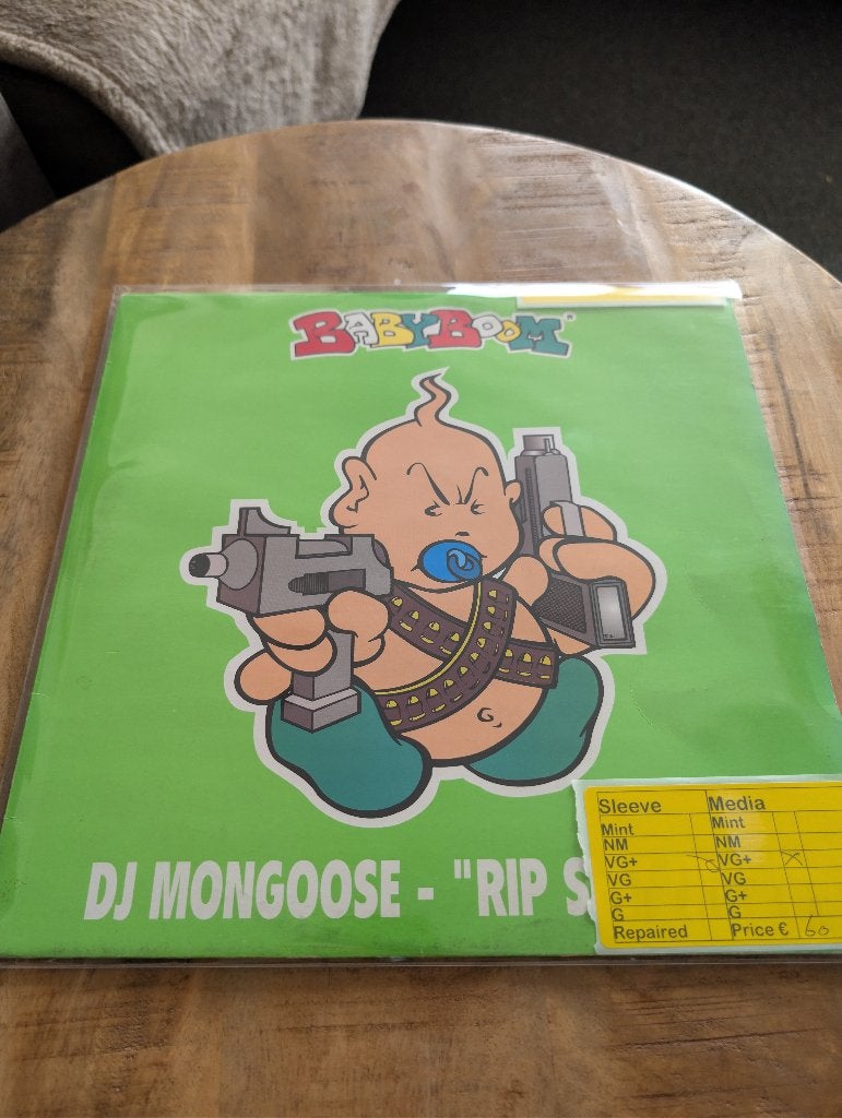 DJ Mongoose – Rip Shit Up (424), Gebruikt, Hardcore, Beschermende buitenhoes, Ophalen of Verzenden