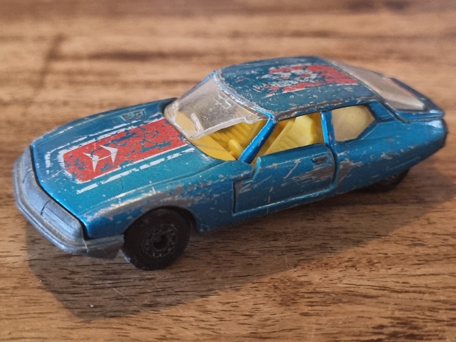 Matchbox Superfast No. 51 Citroën SM - Vintage Speelgoedauto, Ophalen of Verzenden, Gebruikt, Auto