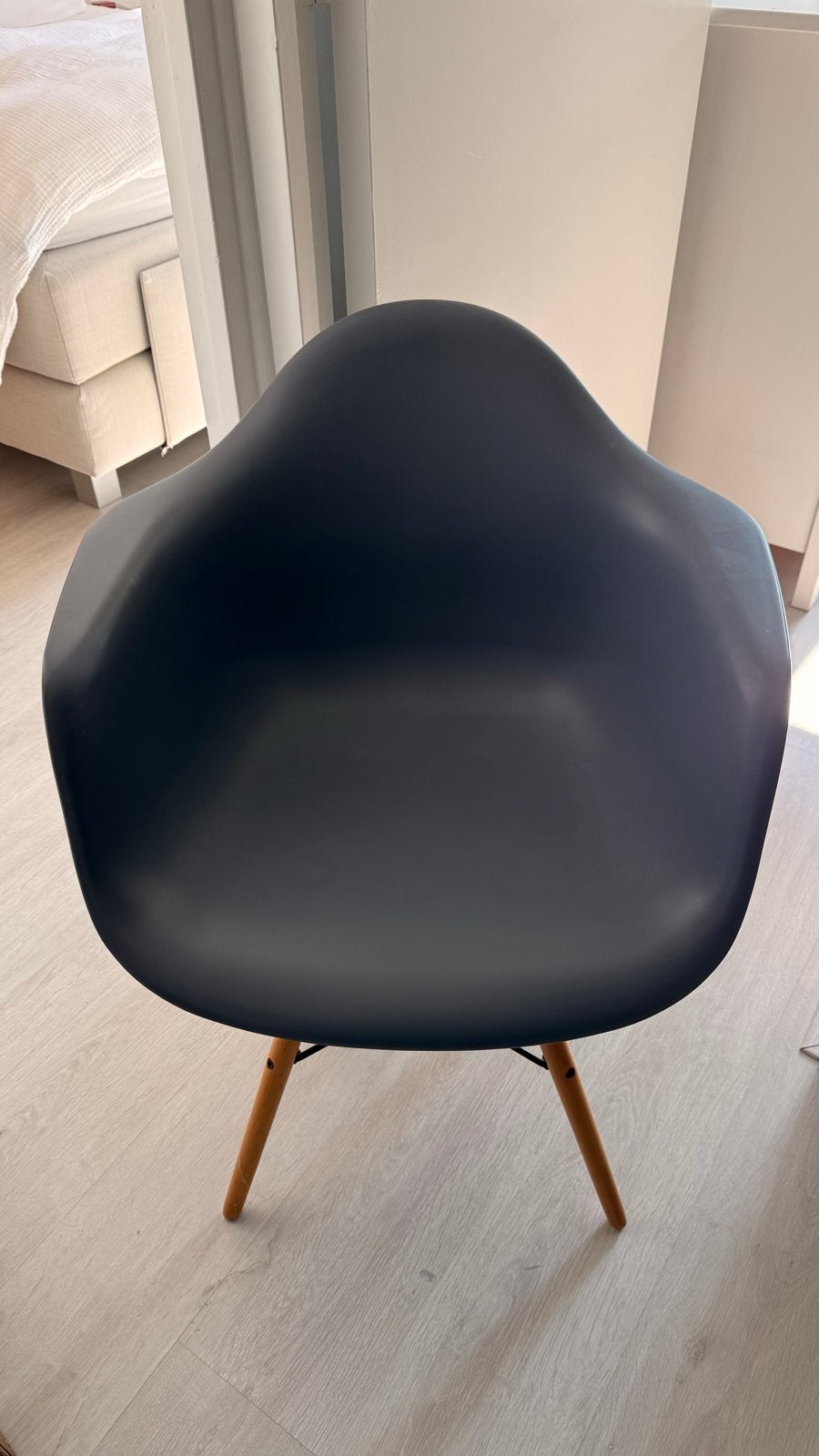 Twee onbeschadigde kuipstoelen, Huis en Inrichting, Ophalen, Kunststof, Twee, Zwart