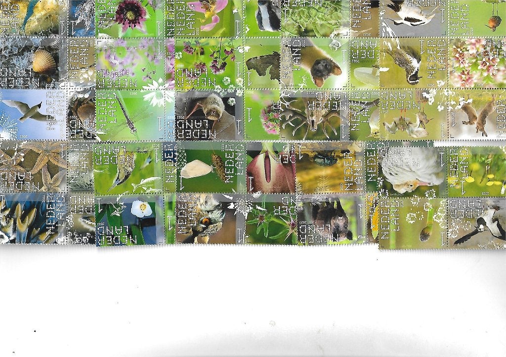 Fra 50x Natuur 1 5 x 6/4 postfris zie scan, Postzegels en Munten, Ophalen of Verzenden, Postfris