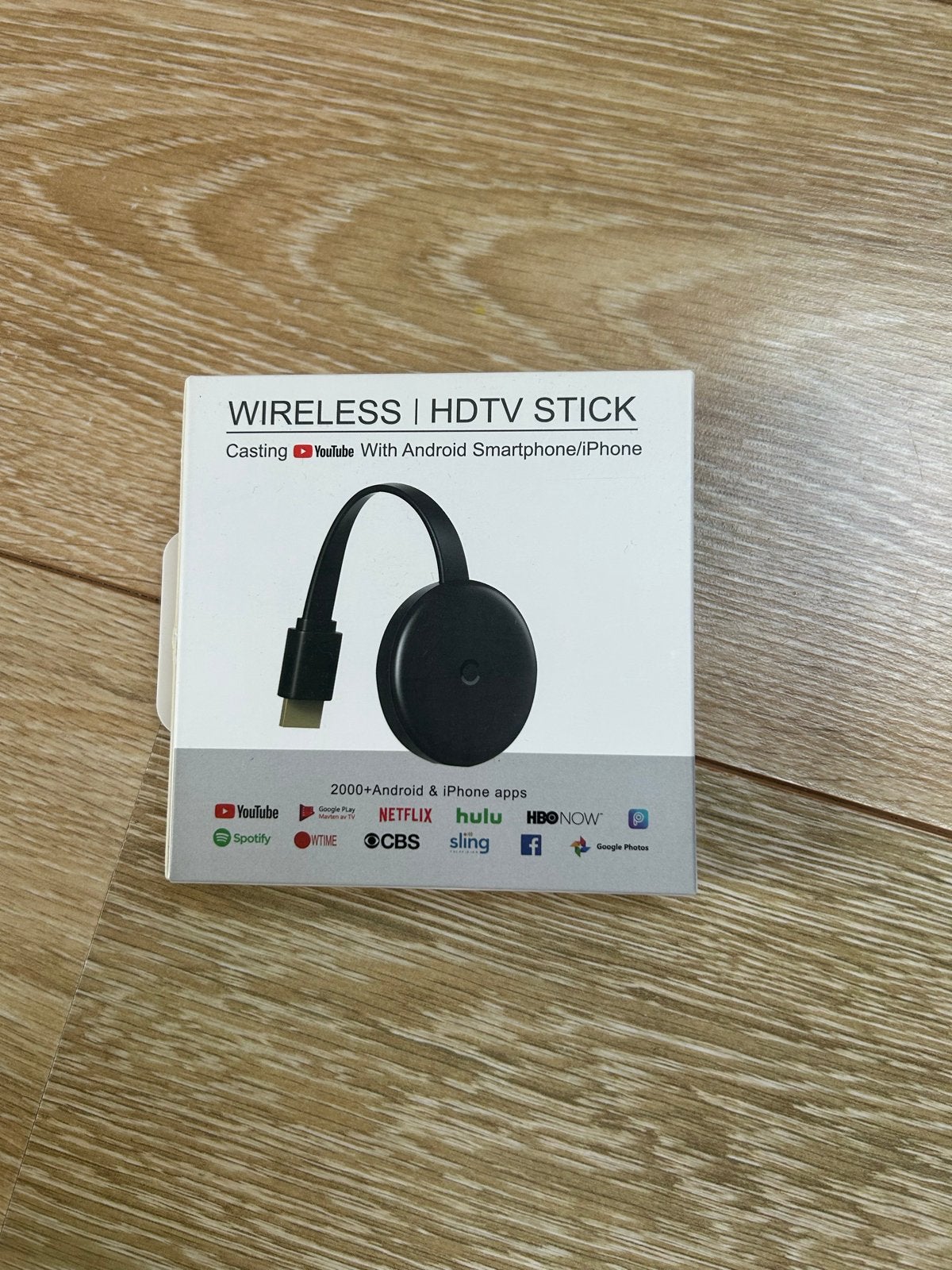 Wireless HDTV Stick - Cast YouTube, Netflix, Hulu, Ophalen of Verzenden, Nieuw, HDMI, Zonder harde schijf