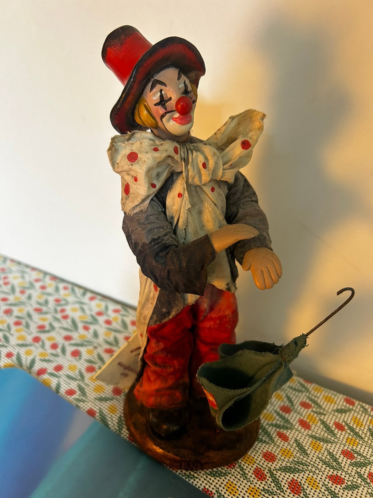 vintage Giuseppe Armani / Capodimonte-style clown figurine, Antiek en Kunst, Ophalen of Verzenden