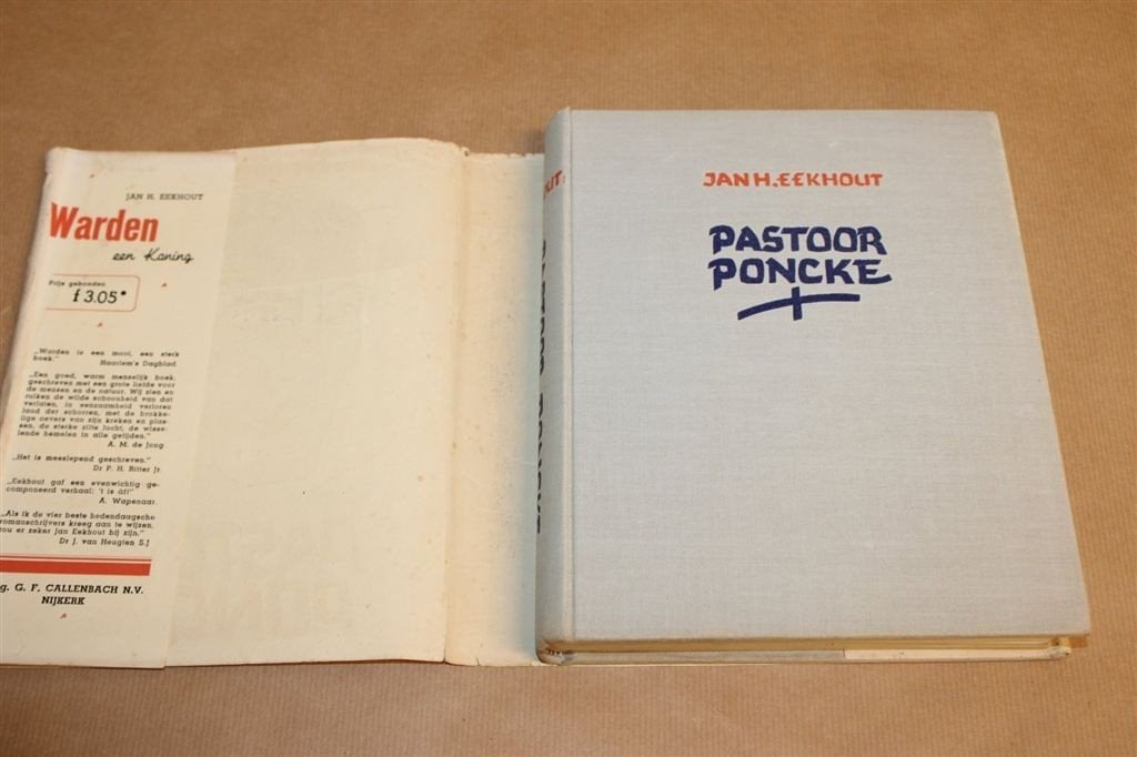 Pastoor Poncke — Eekhout, Houtsneden Bulder, 1e Druk 1941, Ophalen of Verzenden, Gelezen
