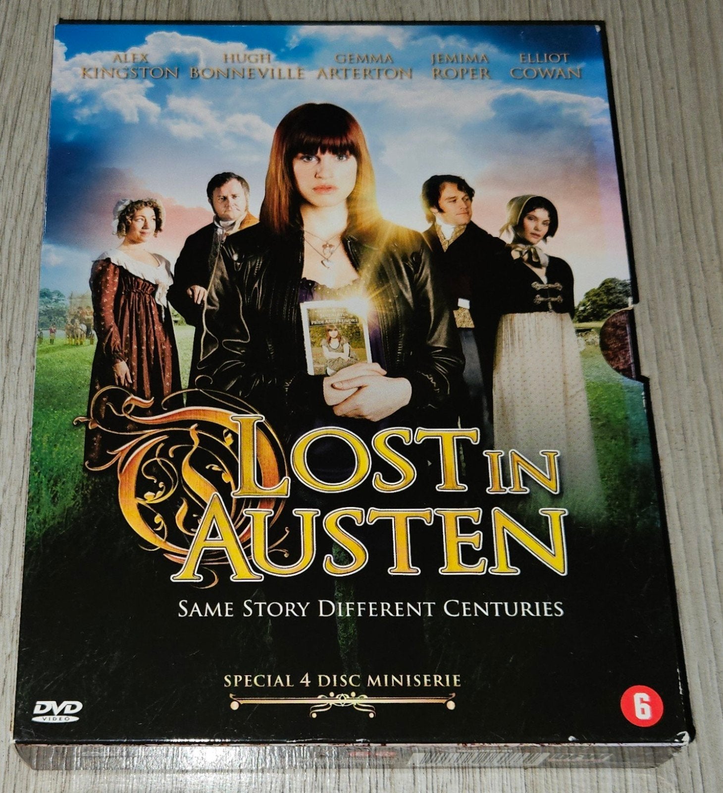 Lost in Austen - Special 4 Disc Miniserie DVD, Engels, Nederlands, Zo goed als nieuw, Vanaf 6 jaar