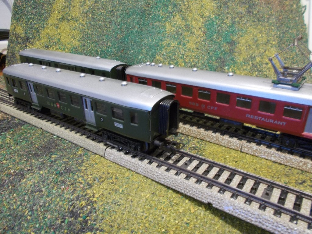 Marklin 4038 4035 4017 Zwitserse wagons Verzenden kan ook, Ophalen, Wisselstroom, Gebruikt, Wagon