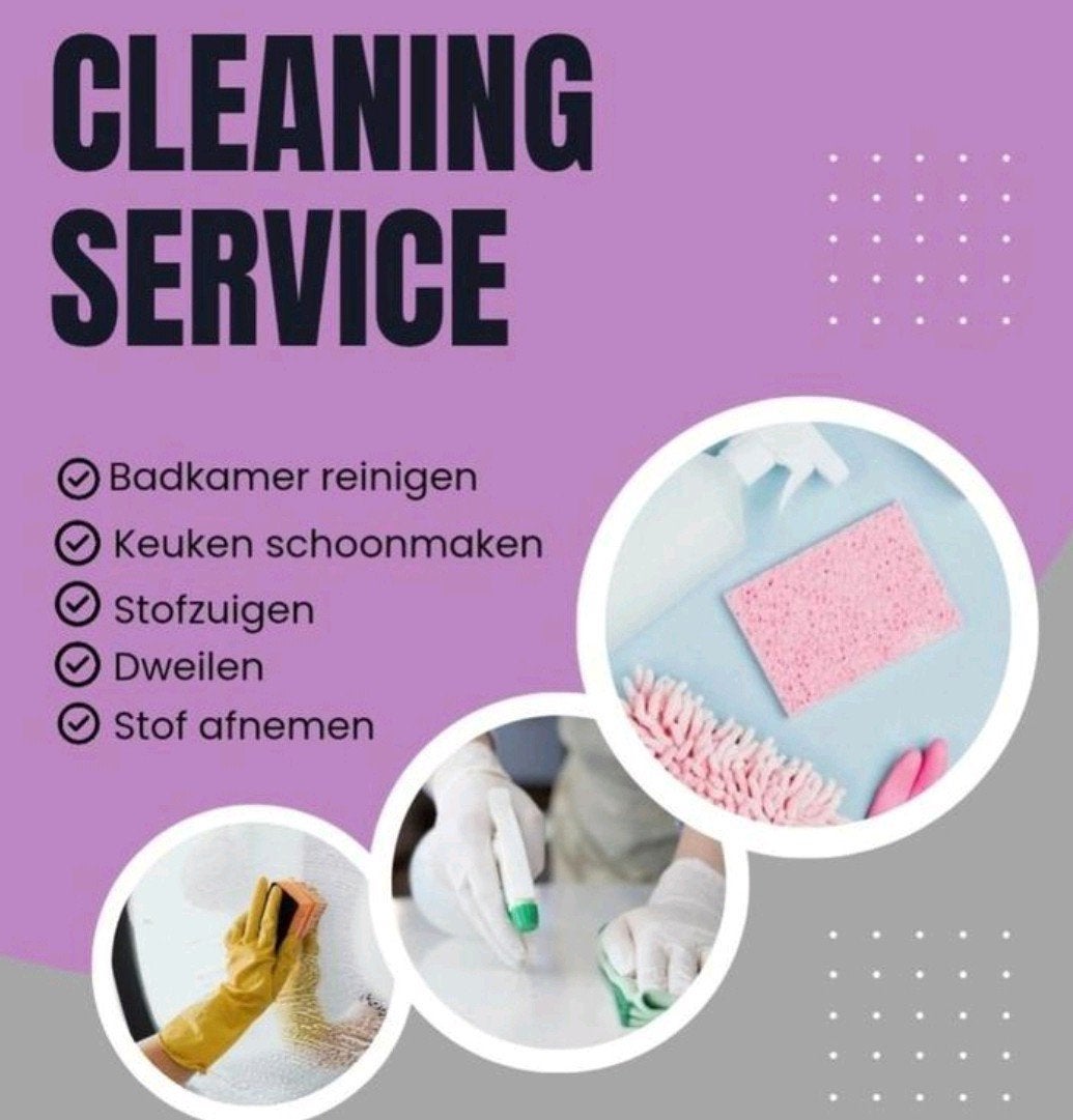 Schoonmaakster aangeboden!, Vanaf 10 jaar, Overige vormen