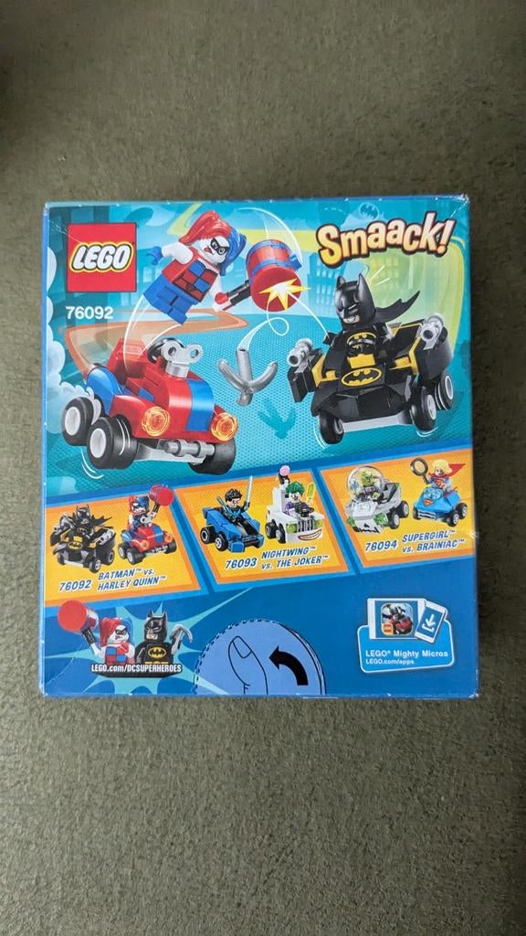 Lego super heroes, Ophalen