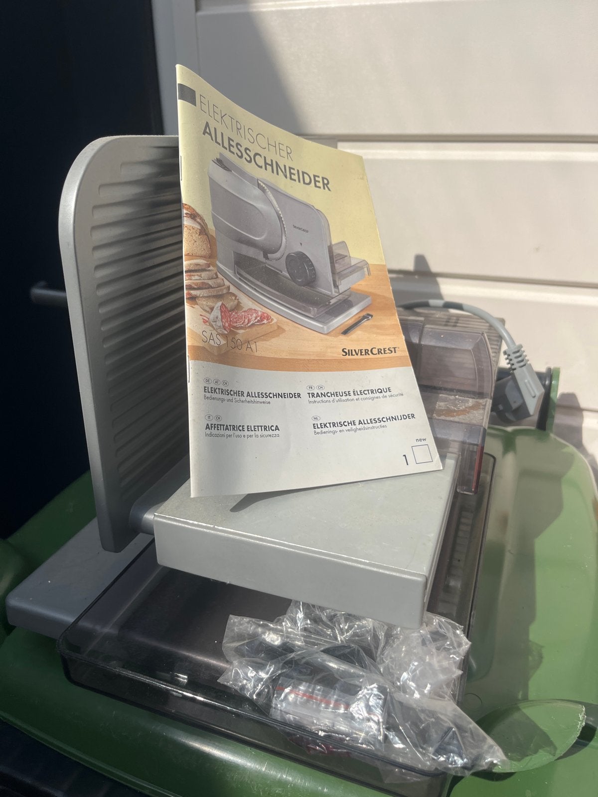 SilverCrest Elektrische Allessnijder SAS 150 A1, Ophalen of Verzenden, Zo goed als nieuw