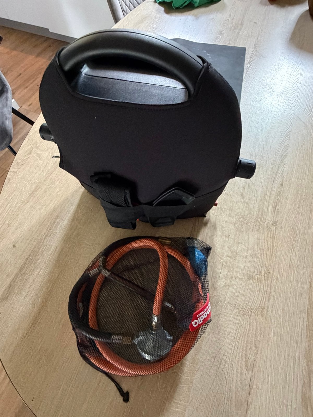 Nomadiq Mobiele Gas BBQ - met extra's, Ophalen of Verzenden, Gebruikt