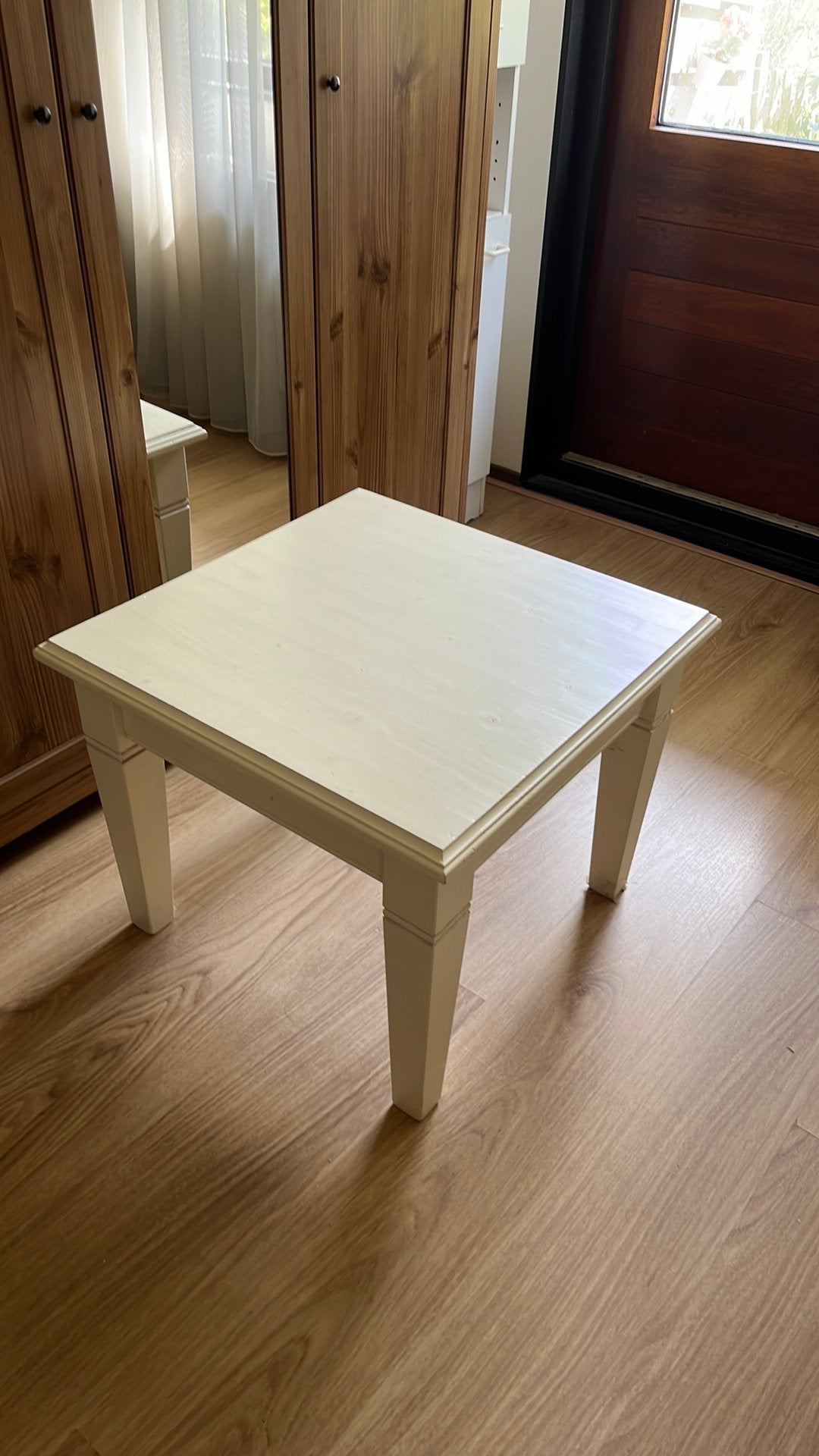 Bijzettafel, Ophalen, Rond, 50 tot 100 cm, Zo goed als nieuw