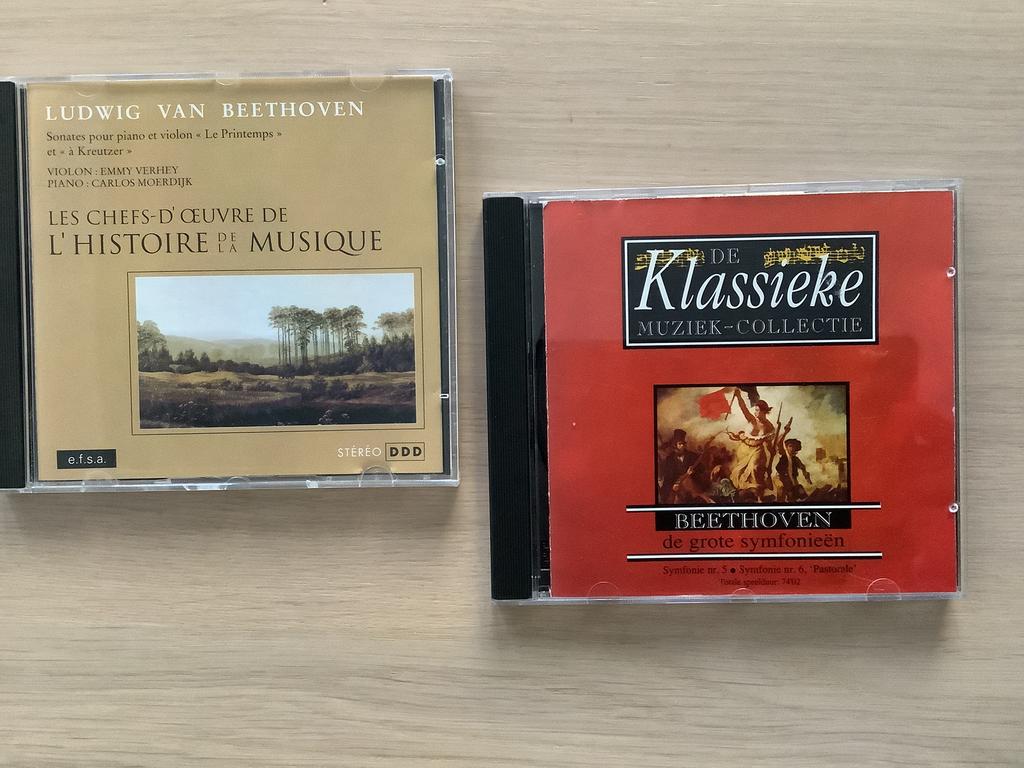 2 CD’s Ludwig van Beethoven, Ophalen of Verzenden, Zo goed als nieuw
