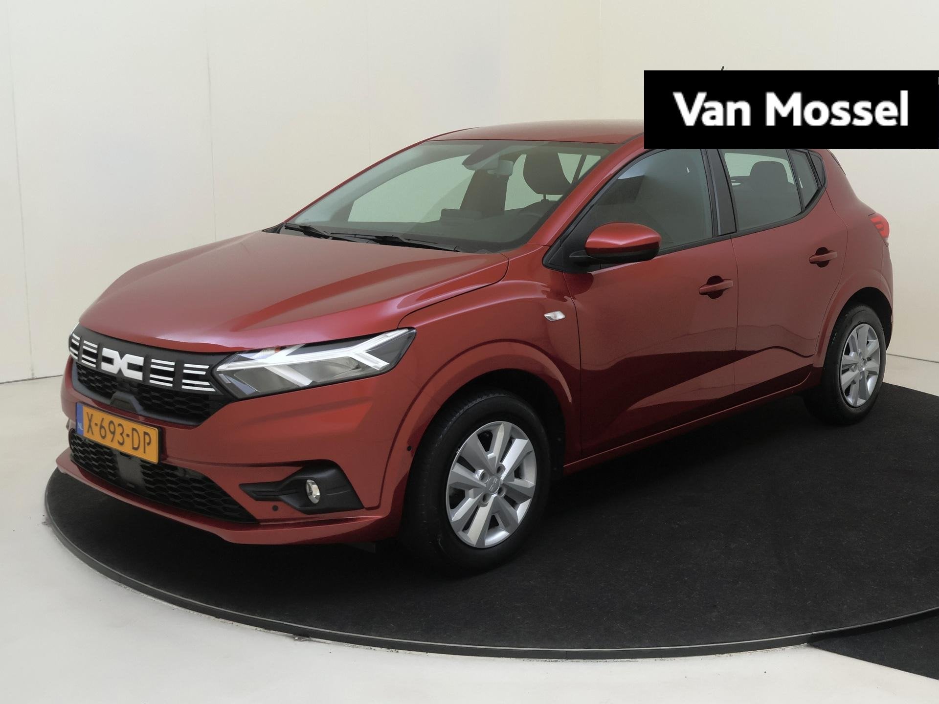 Dacia Sandero 1.0 TCe 90 Expression | Camera | Airco | bluet, Auto's, Voorwielaandrijving, Stof, Gebruikt, Euro 6