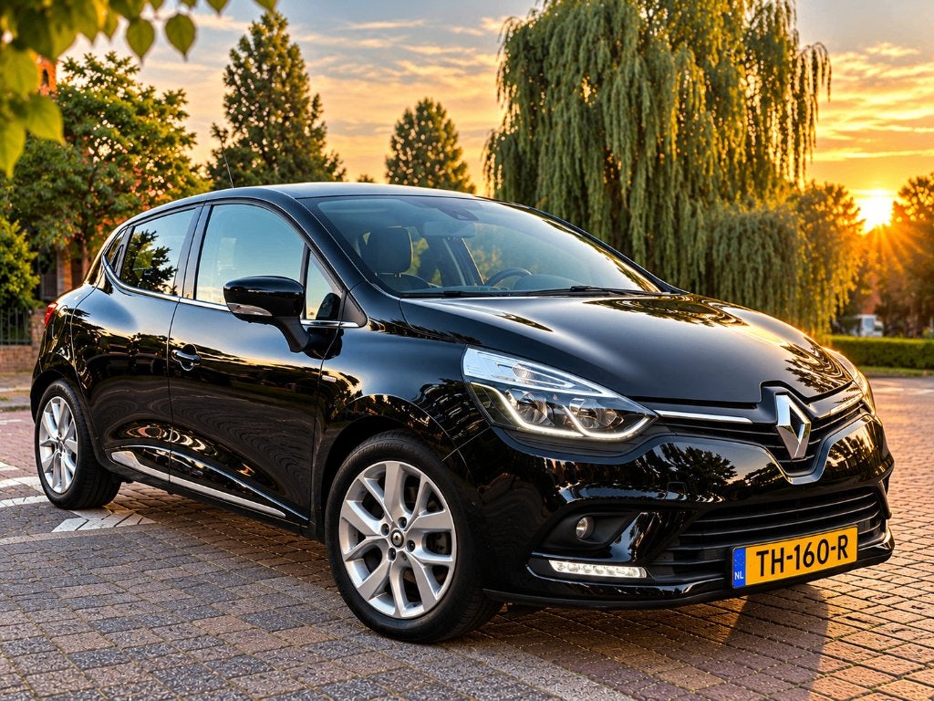 Renault Clio TCe 90 Limited | 2018 | 68.310 km | Navi, Auto's, Voorwielaandrijving, 898 cc, Stof, Origineel Nederlands