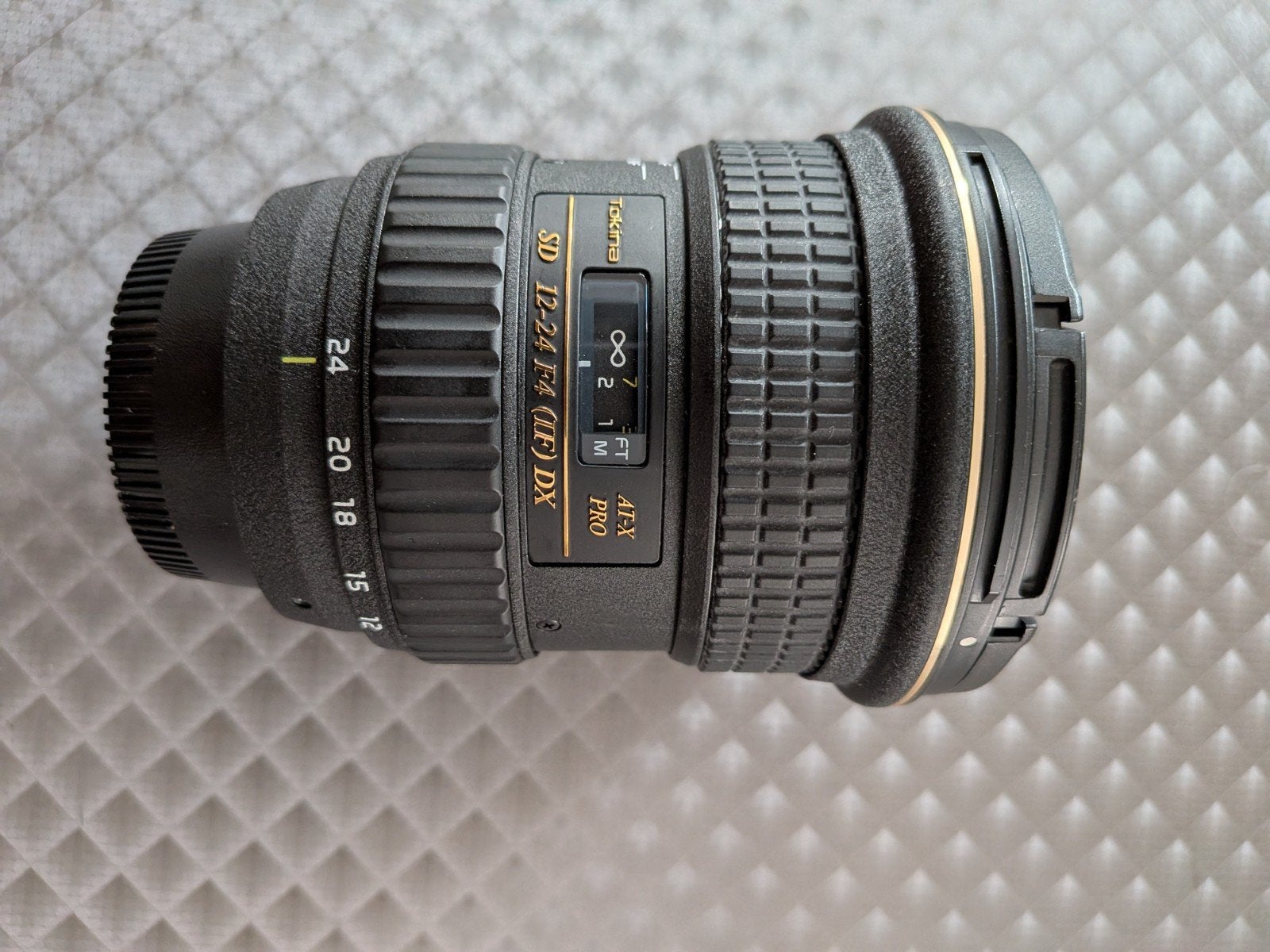 Tokina SD 12-24mm F4 (IF) DX II groothoeklens, Audio, Tv en Foto, Tokina, Zo goed als nieuw, Nikon F-mount, Zoom