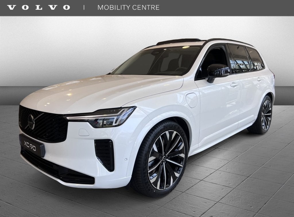 Volvo XC90 T8 AWD Ultra Dark | TE BESTELLEN! (bj 2025), Auto's, Dealer onderhouden, 4 cilinders, 7 stoelen, Wit