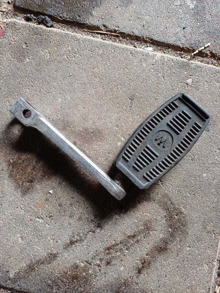 Mobylette crank Pedaal, Fietsen en Brommers, Ophalen of Verzenden, Gebruikt, Blok, Overige merken