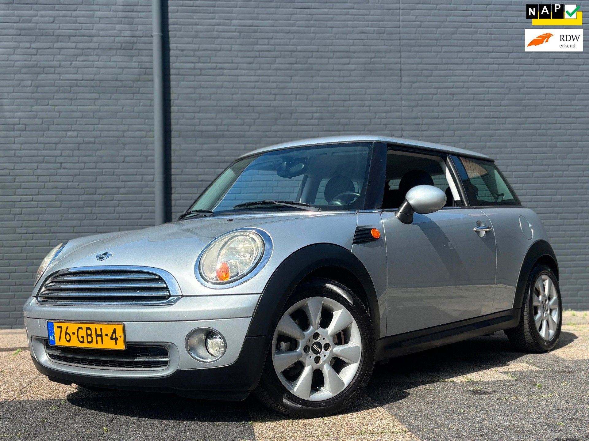 Mini 3-Deurs 1.4 One Pepper | Airco | NAP, Auto's, Voorwielaandrijving, Gebruikt, Metallic lak, 4 stoelen