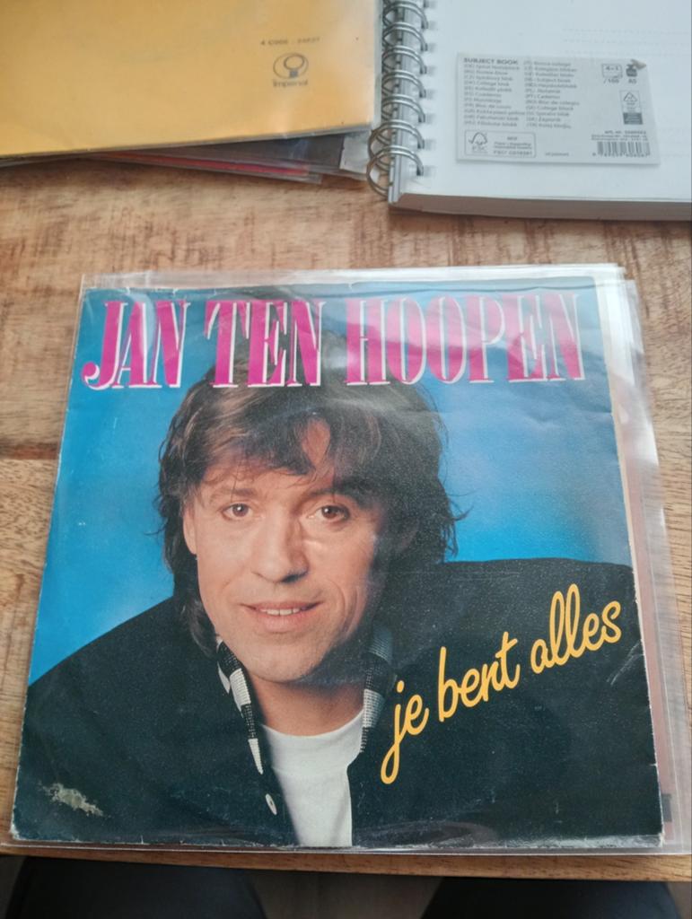 Jan ten hoopen - je bent alles, Ophalen of Verzenden, Zo goed als nieuw, Overige formaten, Levenslied of Smartlap