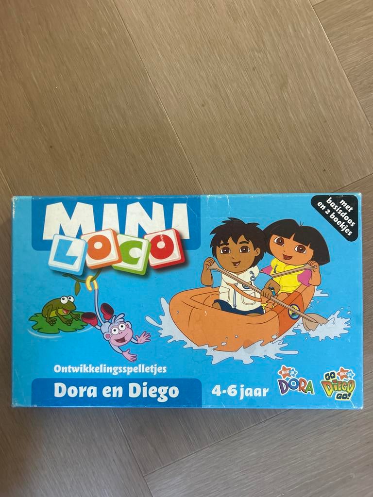 Mini Loco Dora en Diego Ontwikkelingsspelletjes, Ophalen of Verzenden, Gebruikt, Puzzelen
