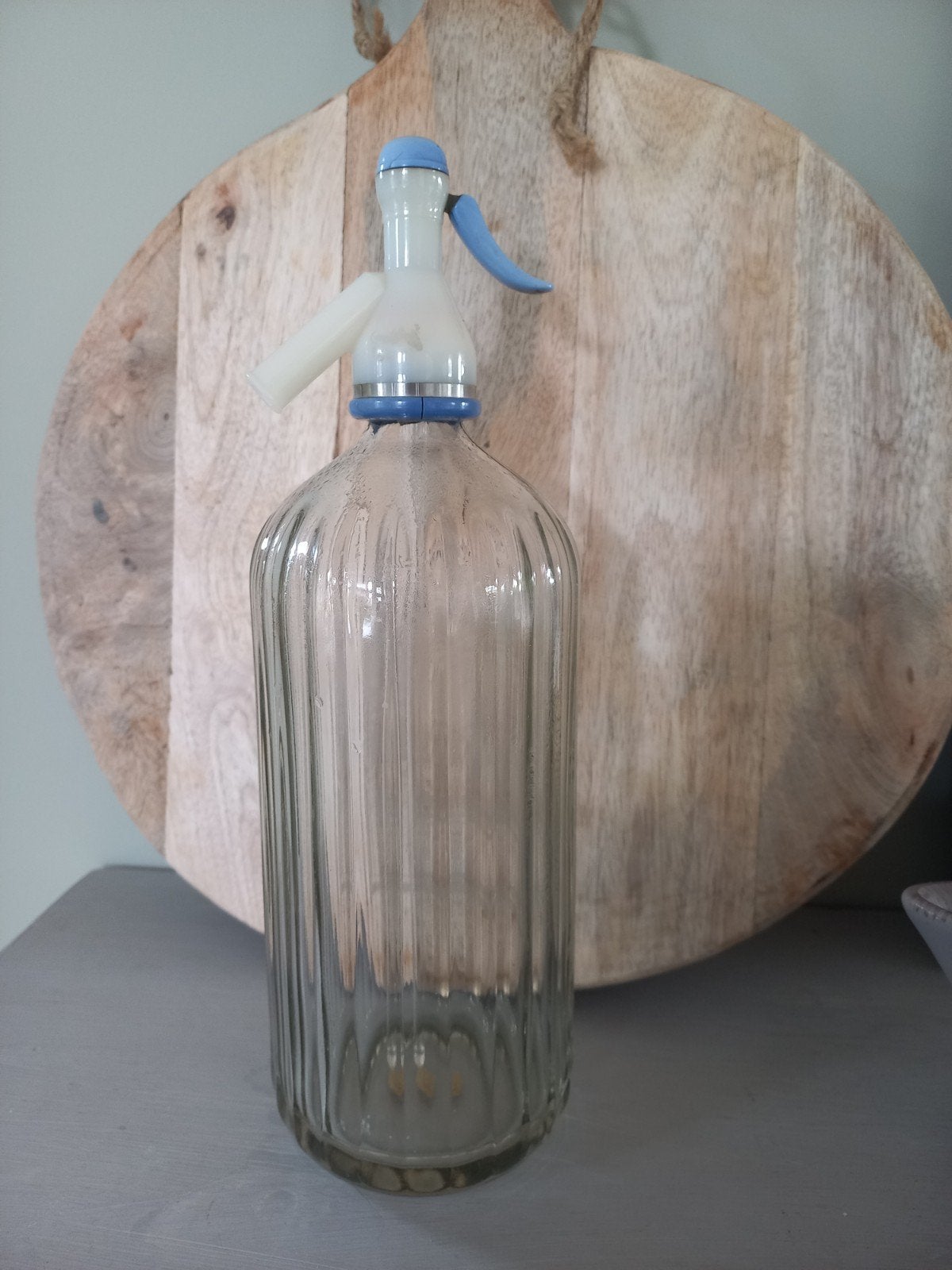 Vintage Sifonsoda Fles - Decoratief Glaswerk spuitfles, Antiek en Kunst, Ophalen of Verzenden
