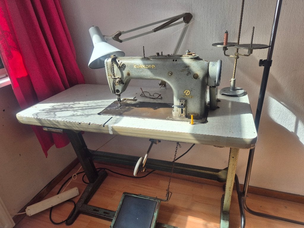 Durkopp Industriële Naaimachine, Gebruikt, Naaimachine, Industrieel, Ophalen