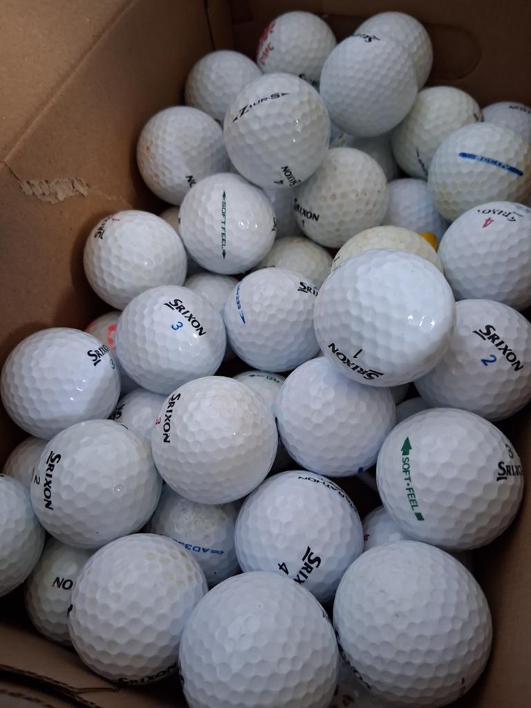 50+ srixon golfballen, Sport en Fitness, Golf, Ophalen of Verzenden, Zo goed als nieuw, Bal(len), Overige merken