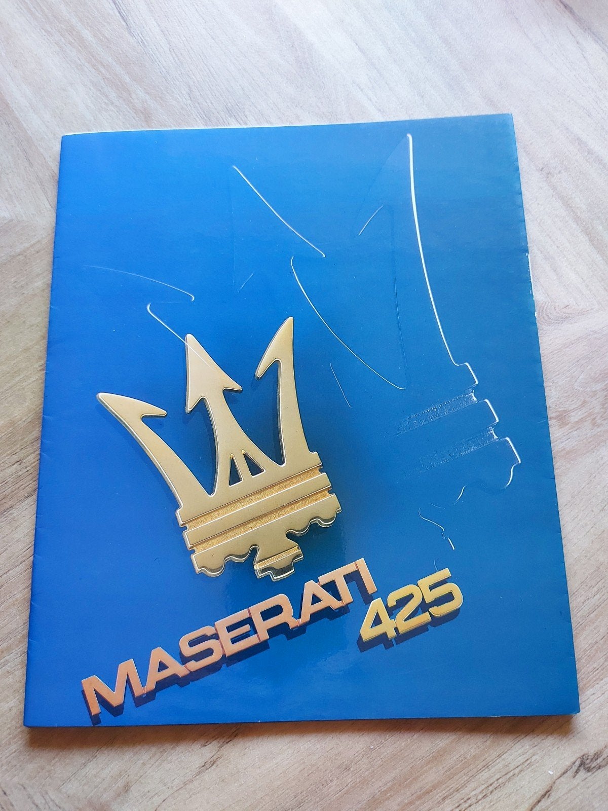 Franstalige Maserati 425 folder, Ophalen of Verzenden, Zo goed als nieuw, Overige merken