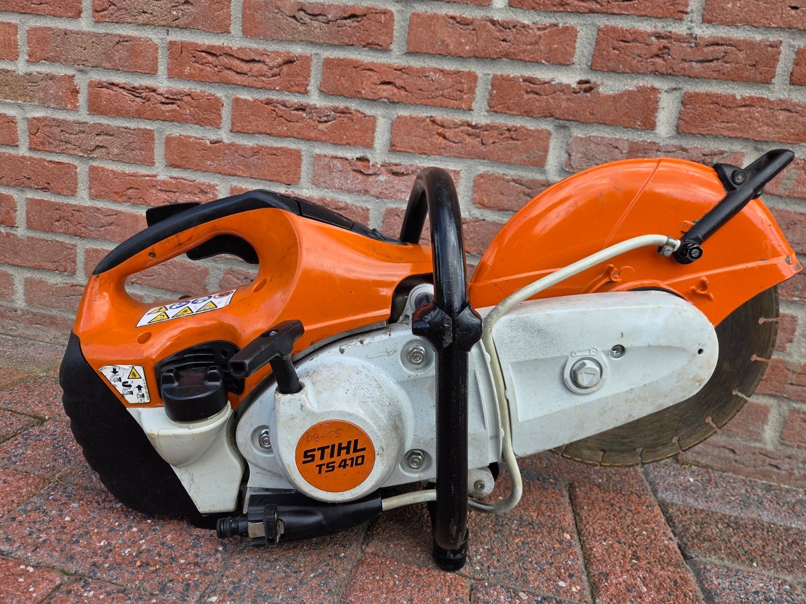 stihl ts410 bandenzaag, Ophalen of Verzenden, Zo goed als nieuw