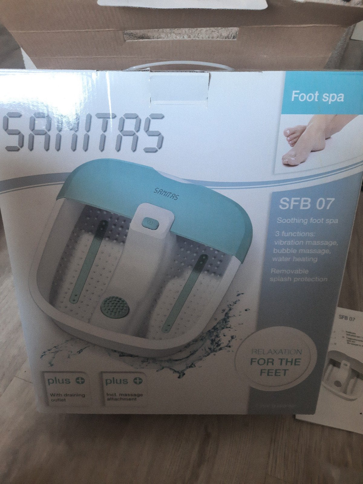 Sanitas SFB 07 footspa, Ophalen, Nieuw, Hand- en Voetverzorging