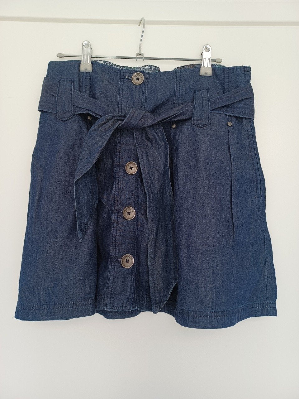 Als NIEUW blauwe denim rok Pull & Bear - maat XS 34, Blauw, Ophalen of Verzenden, Zo goed als nieuw, Pull & Bear