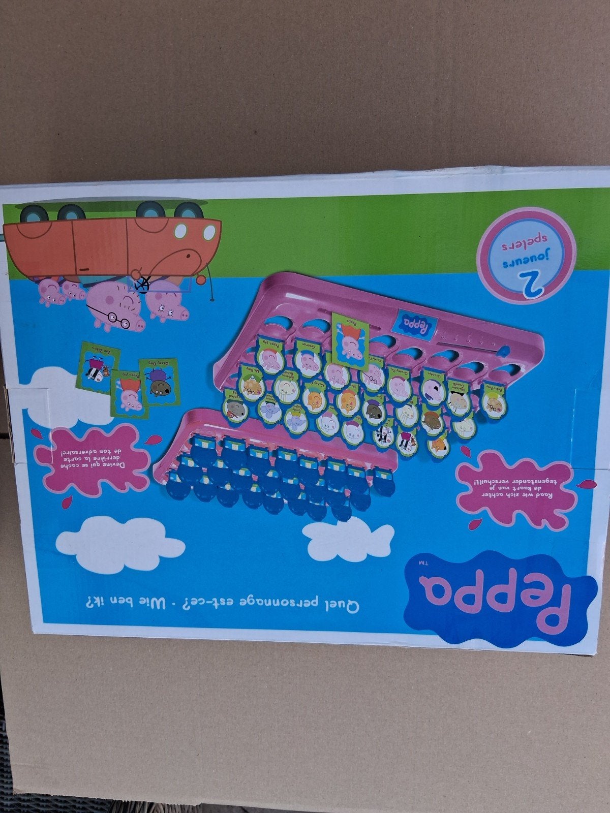 Peppa Pig Wie Ben Ik? Spel - Nieuw, Een of twee spelers, Ophalen of Verzenden, Nieuw