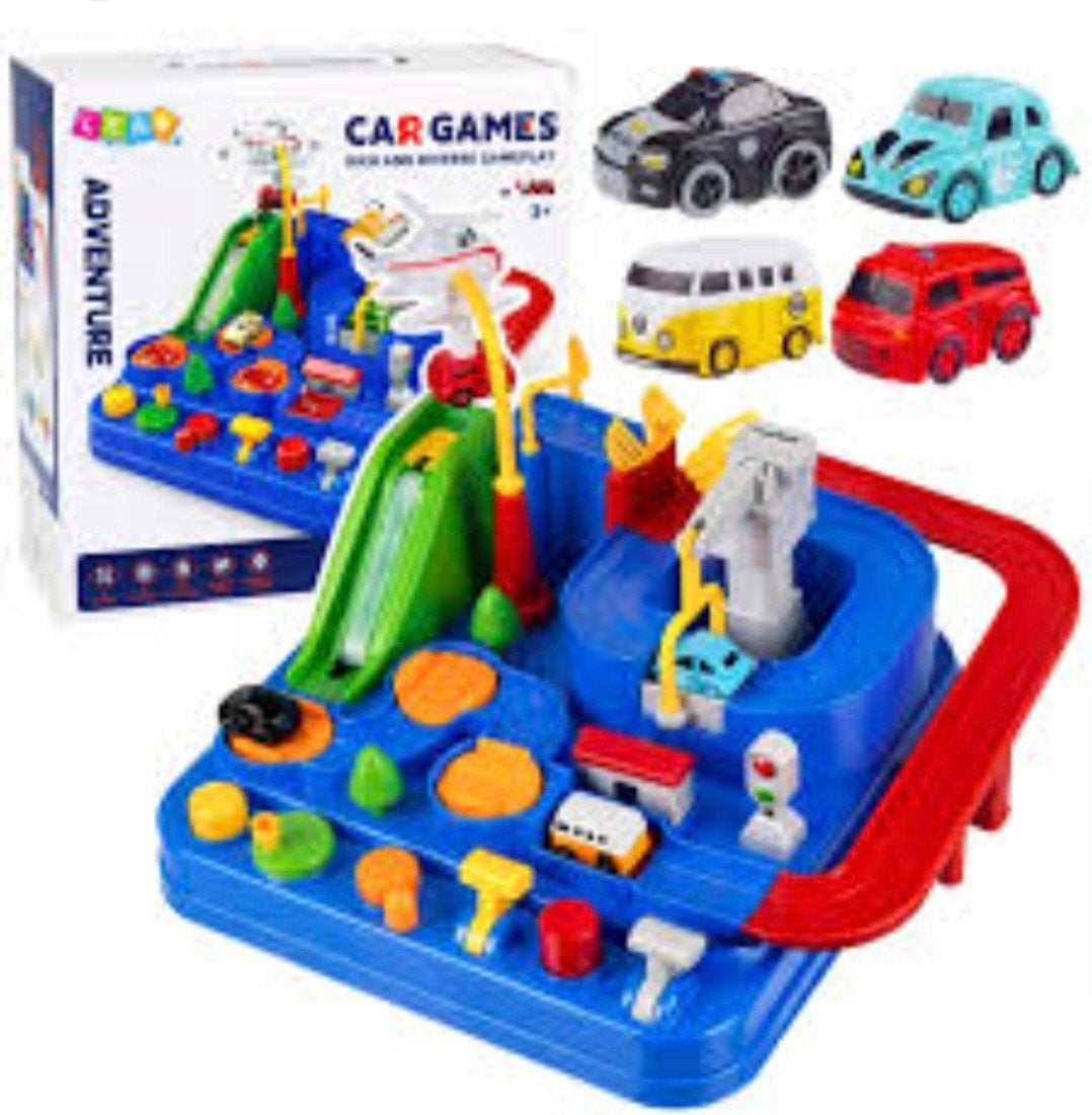 Interactieve Racebaan met Auto's - Car Adventure Speelset, Ophalen of Verzenden, Nieuw, Handmatig, Racebaan