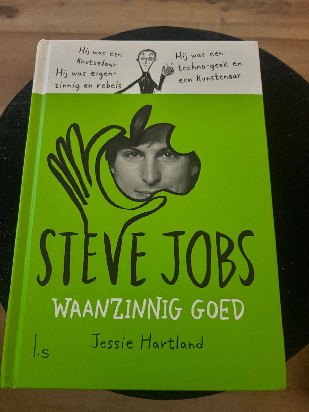 Steve Jobs: Waanzinnig Goed - Grafische Biografie, Ophalen of Verzenden, Zo goed als nieuw, Overige