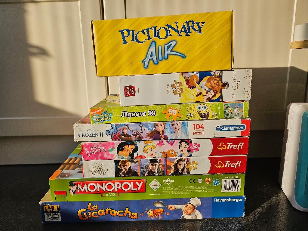 Pictionary air, Ophalen, Nieuw
