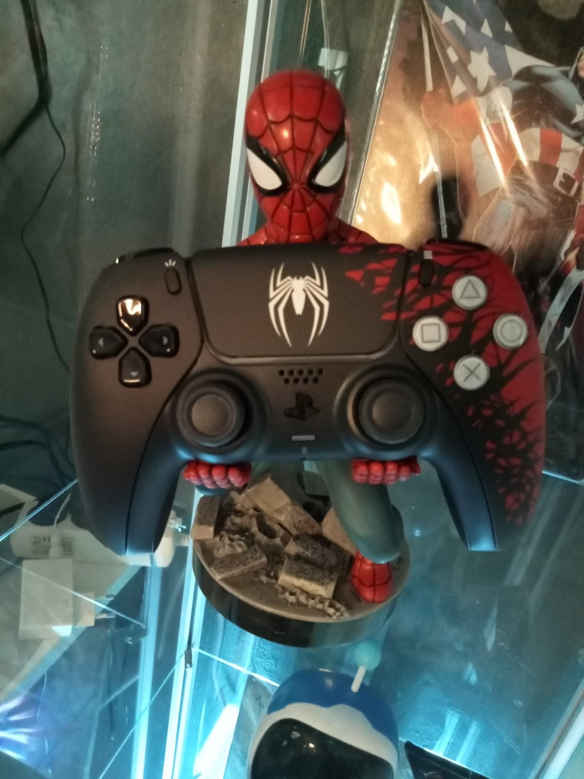 Ps5 controller spiderman (Nieuw), Ophalen, PlayStation 5, Zo goed als nieuw, Controller