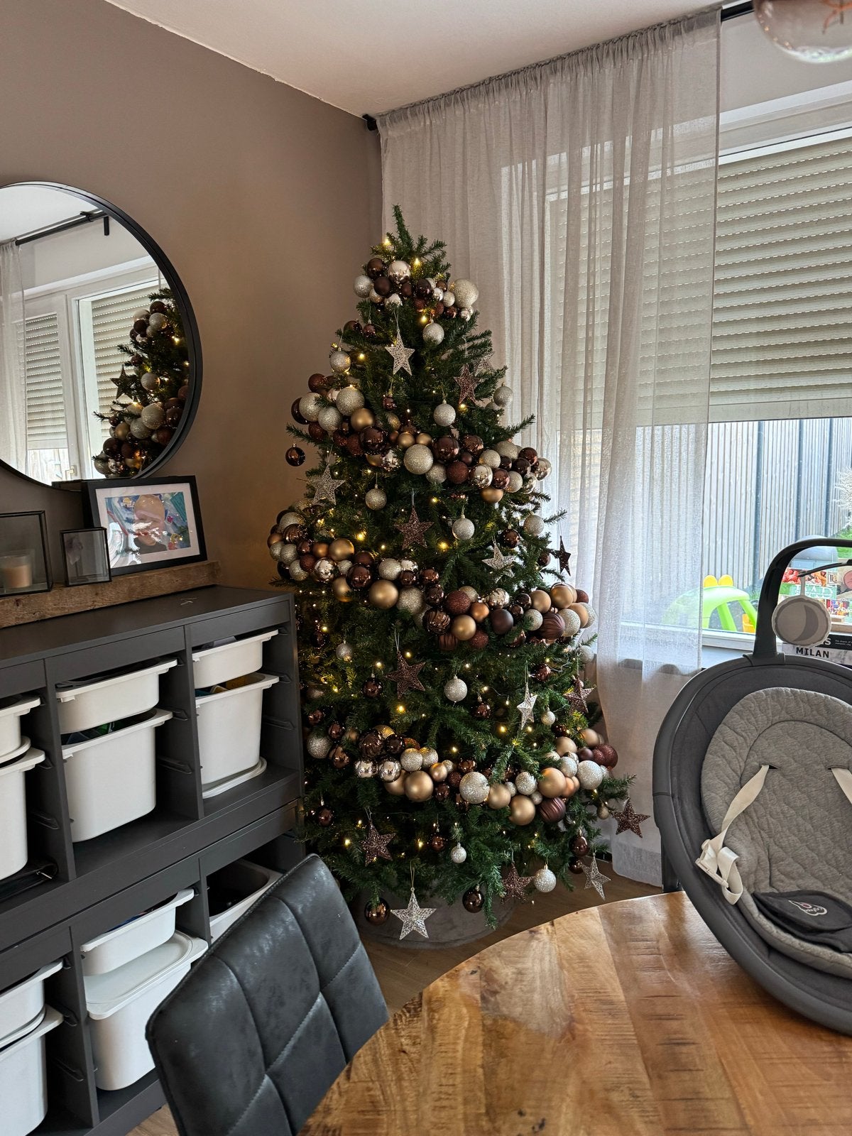 Grote Kerstboom 210/220, Diversen, Ophalen of Verzenden, Zo goed als nieuw