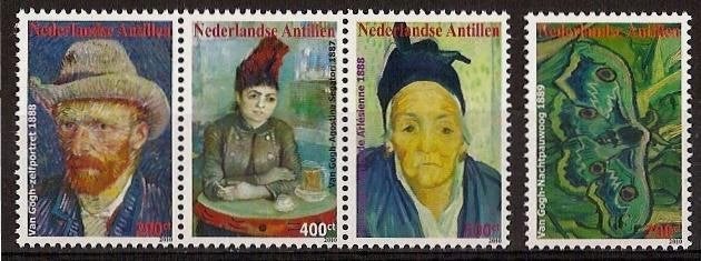 Nederlandse Antillen 2012/5 postfris Vincent van Gogh 2010, Postzegels en Munten, Postzegels | Nederlandse Antillen en Aruba, Ophalen of Verzenden
