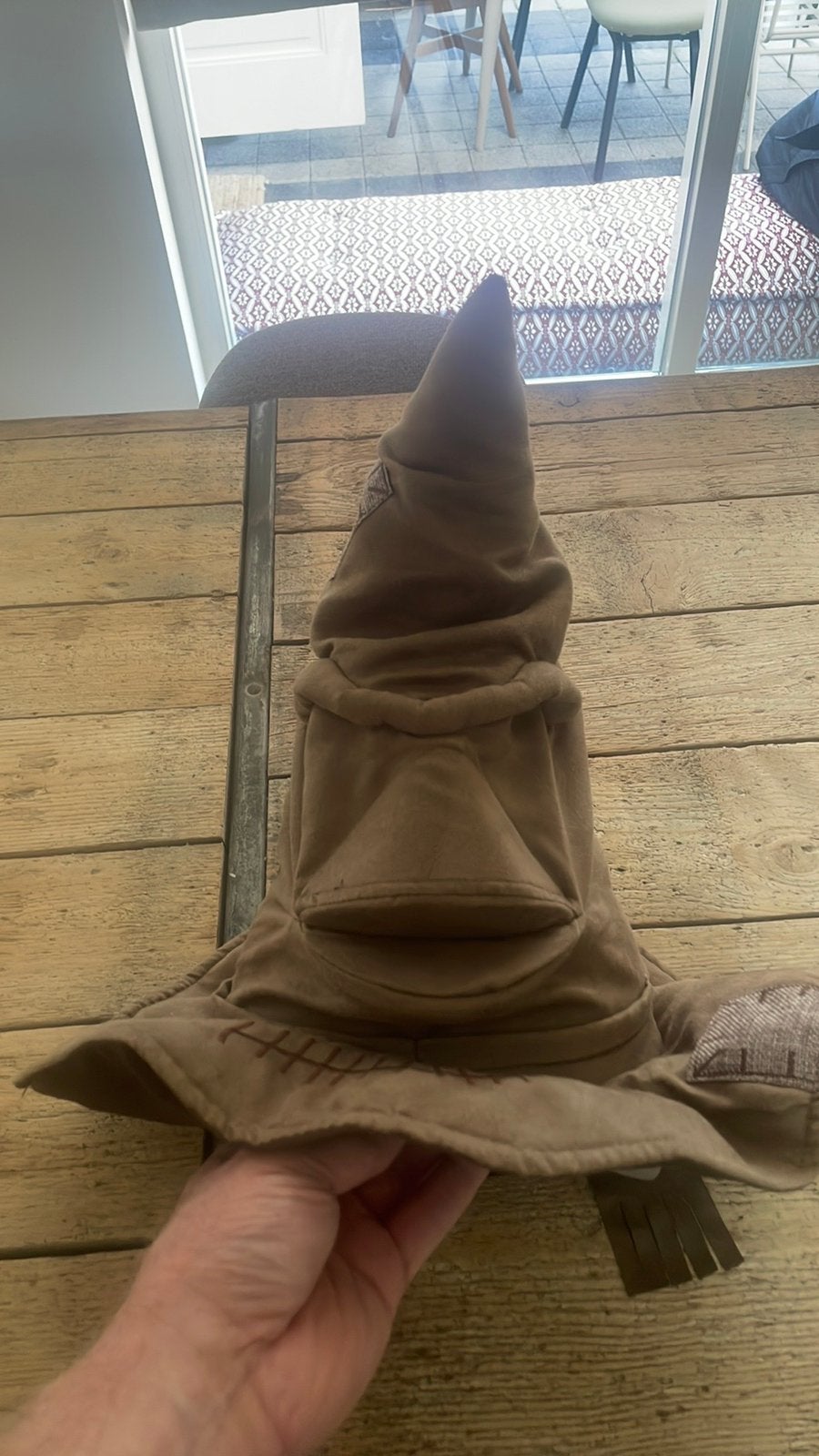 Harry potter sorteerhoed, Ophalen, Zo goed als nieuw