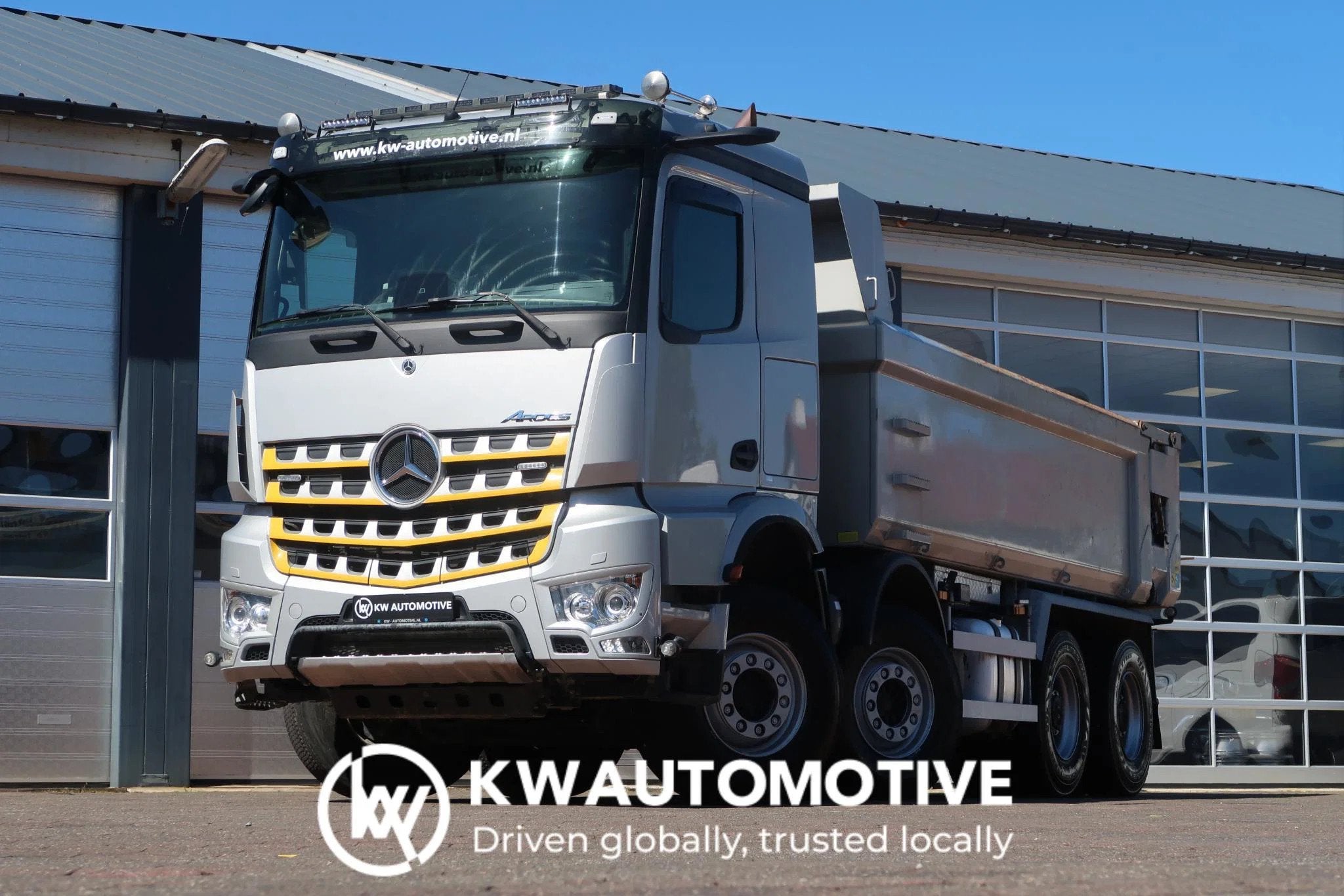Mercedes-Benz Arocs 3258 8X4/ RETARDER/ DIGITAL/ (bj 2020), Auto's, Automaat, Euro 6, Mercedes-Benz, Bedrijf