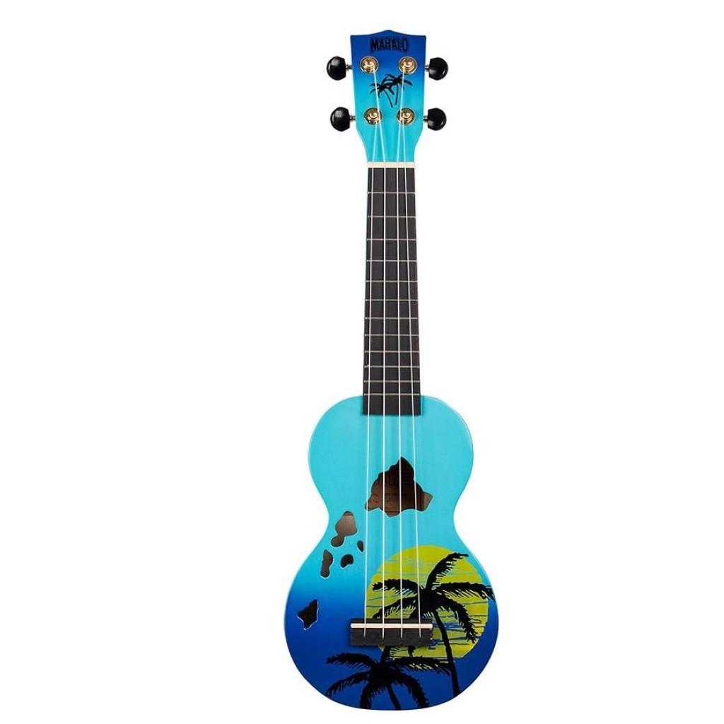 Mahalo Designer Series ukelele Hawaii | (838513), United Retail BV, Info@naw.nl, Huizermaatweg 480, 1276 LM Huizen