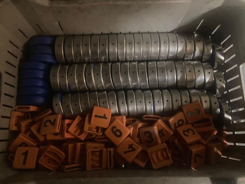 Transponders De Laval, 65 stuks, Ophalen, Gebruikt