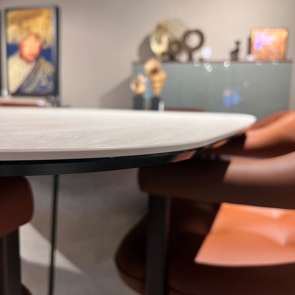 Cattelan Italia Napoleon eettafel Travertin & Greta stoelen, Via Pilastri, 19, 36010 Carrè (VI), Italië, Nieuw, Ophalen of Verzenden