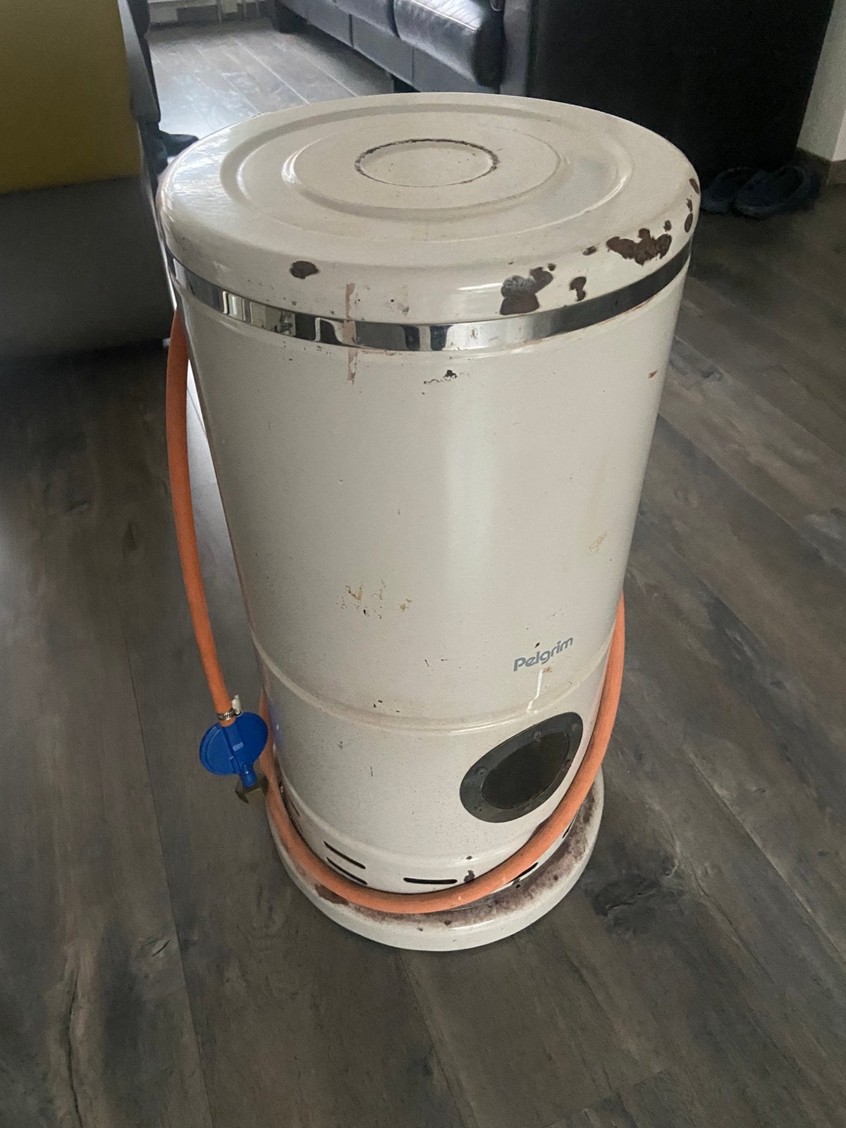 Gaskachel Pelgrim Bambino, Huis en Inrichting, Ophalen, Gebruikt, Gas, Vrijstaand
