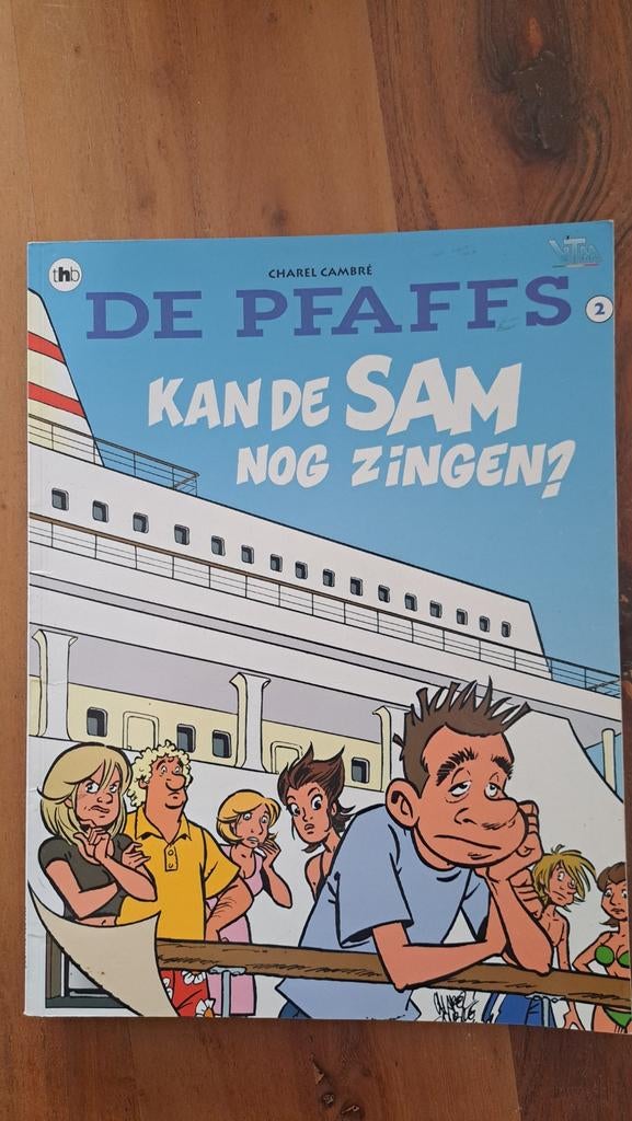 De Pfaffs - Kan de Sam nog zingen? Stripboek, Verzenden